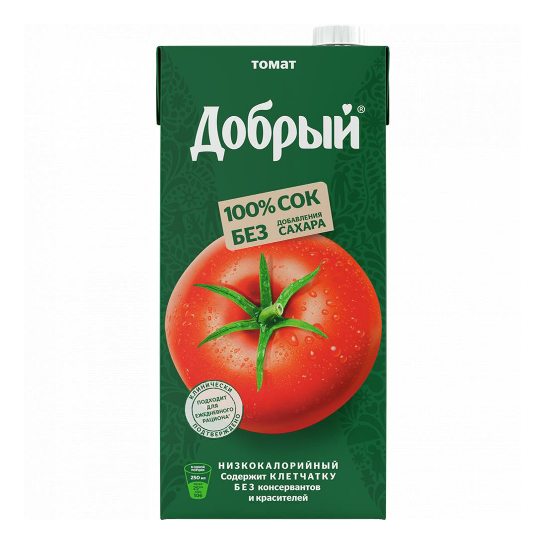 Сок Добрый томатный с солью 2 л