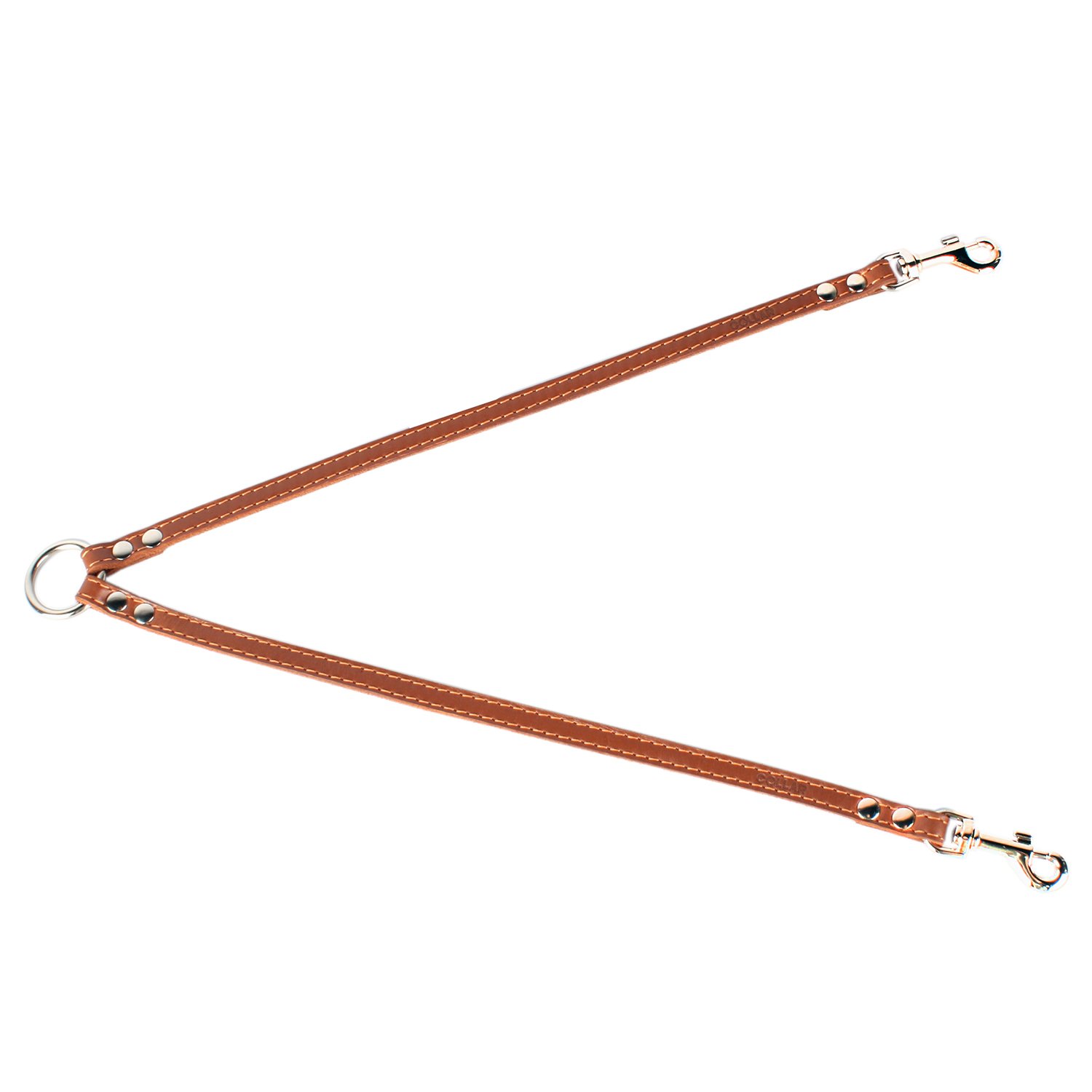 

Сворка кожаная для собак Collar коричневая 14 мм 40 см