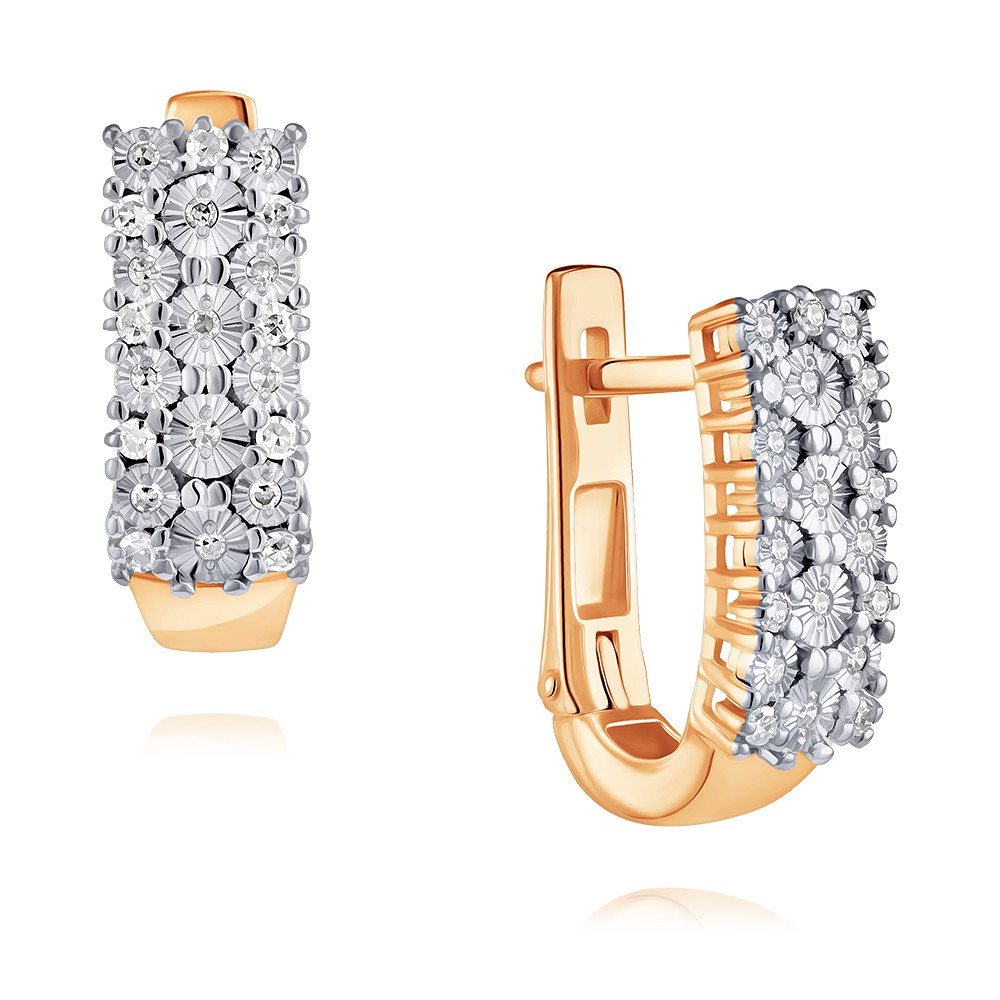 

Серьги из красного золота ADAMAS 24040739/01-А507Д-41, бриллиант, 24040739/01-А507Д-41
