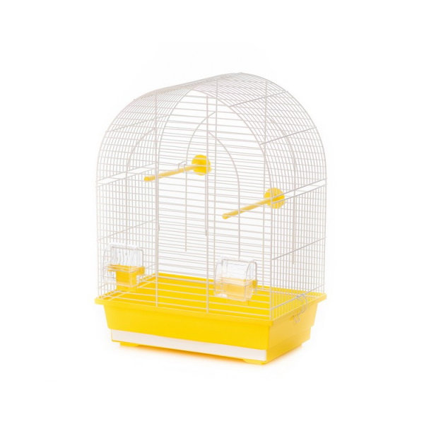 

Клетка для птиц INTER-ZOO P040 Lusi I, эмалированная, 39х25х53 см, Lusi I
