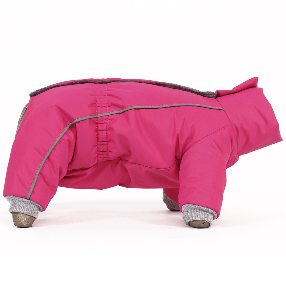 фото Комбинезон для собак yoriki колибри, женский, розовый, l, длина спины 28 см