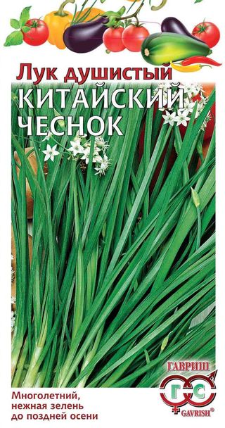 

Семена зелени и пряностей Гавриш Лук душистый Китайский чеснок 0,3 г