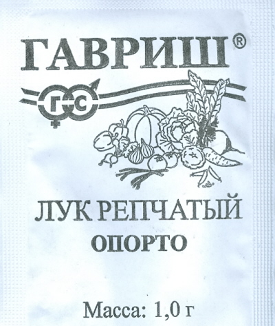 

Семена. Лук репчатый "Опорто" (вес: 1,0 г)