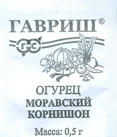 

Семена огурец Гавриш Моравский корнишон 1 уп.