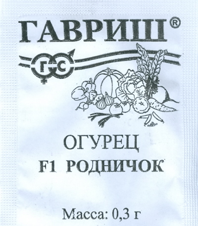 

Семена огурец Гавриш Родничок F1 1 уп.