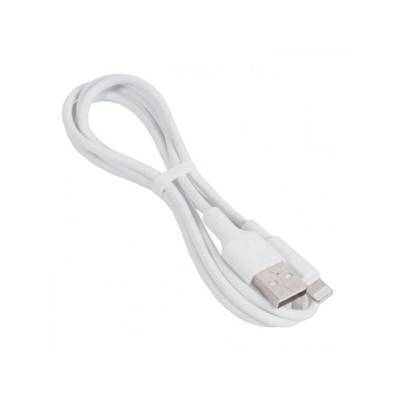 

Дата-кабель NoBrand USB - Lightning 1 м, белый
