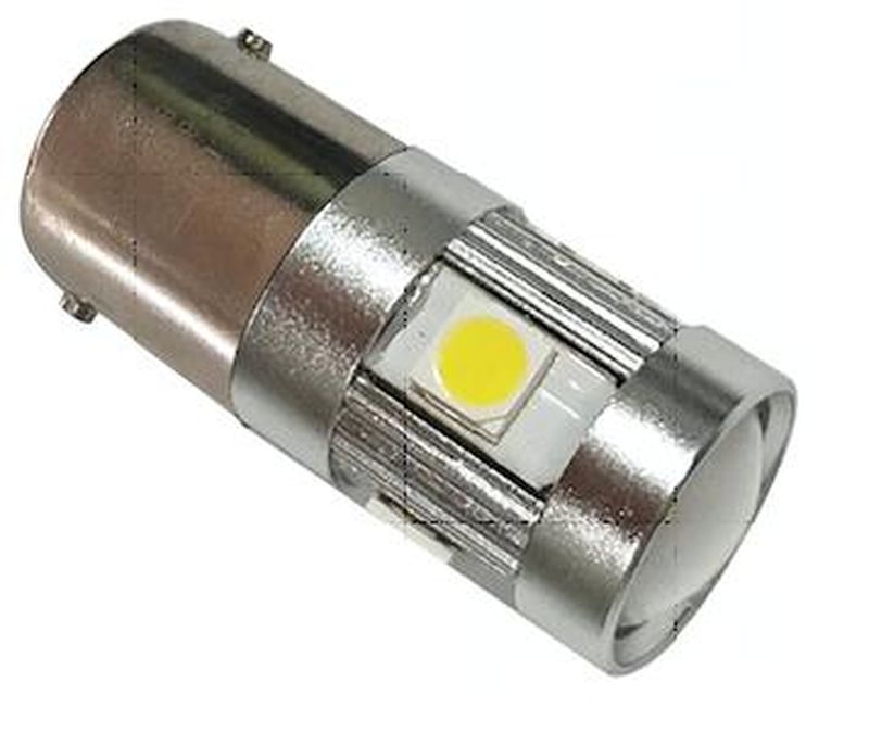 фото Лампа светодиодная 12v t8 w ba9s маяк super white 2 шт. блистер 12t8/sw11/2bl