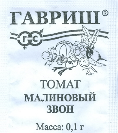 

Семена овощей Гавриш Томат Малиновый звон 0,1 г