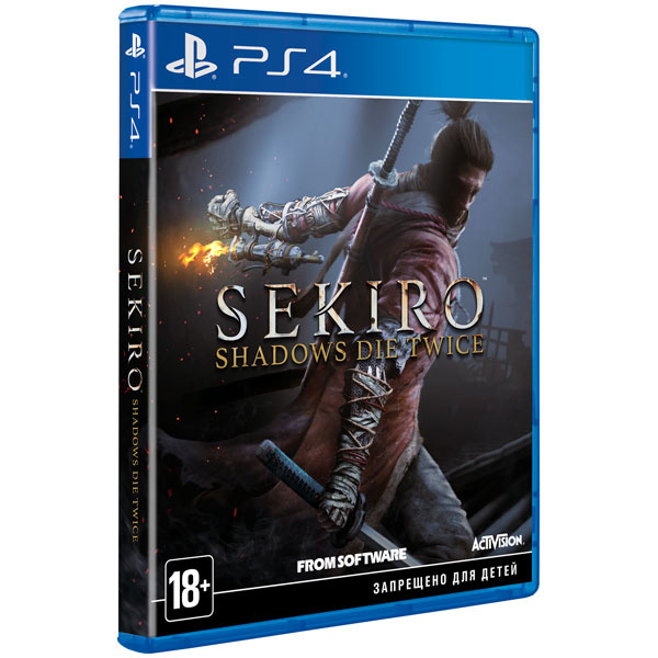 

Игра Sekiro: Shadows Die Twice (Нет пленки на коробке) для PlayStation 4, Sekiro: Shadows Die Twice