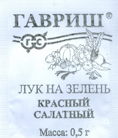 

Семена лук Гавриш Красный салатный 10001306 1 уп.