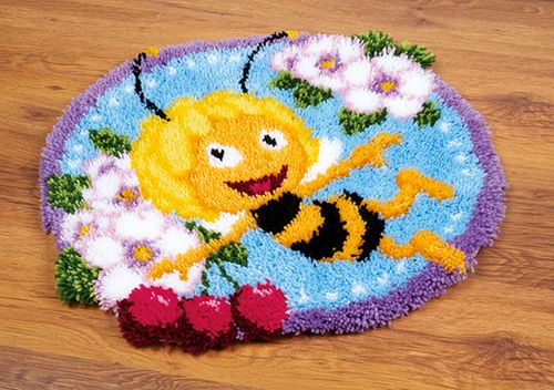фото Коврик (ковровая техника) пчелка майя 55 x 50 см 0148246-pn vervaco