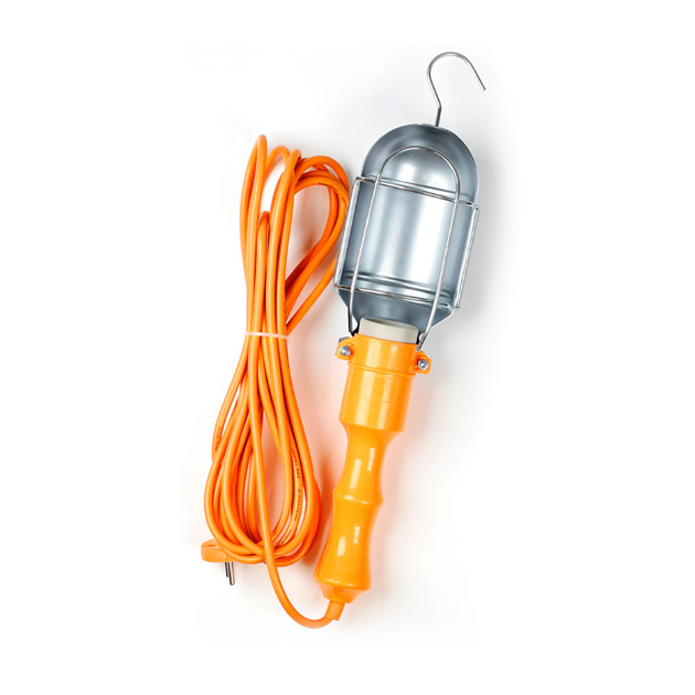 Лампа Переносная Lux Пр-60-15 Оранжевый 15 Метров 60w E27, LUX 4606400027027
