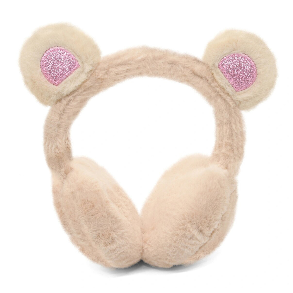 

Наушники меховые Sparkis Bear 2 бежевые, Бежевый, Bear 2