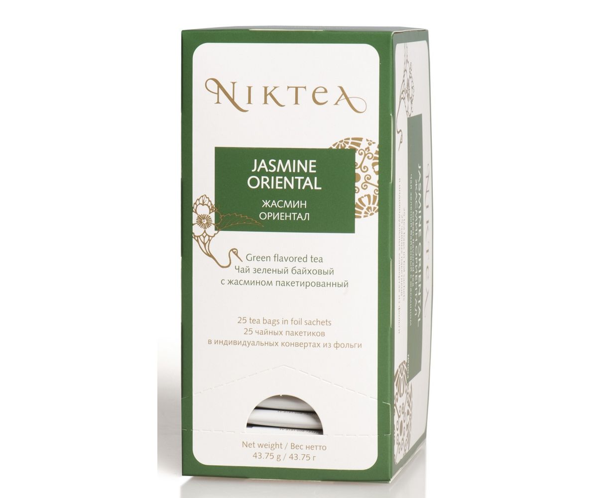 Чай зеленый Niktea Jasmine Oriental Жасмин Ориентал 25 пак 310₽