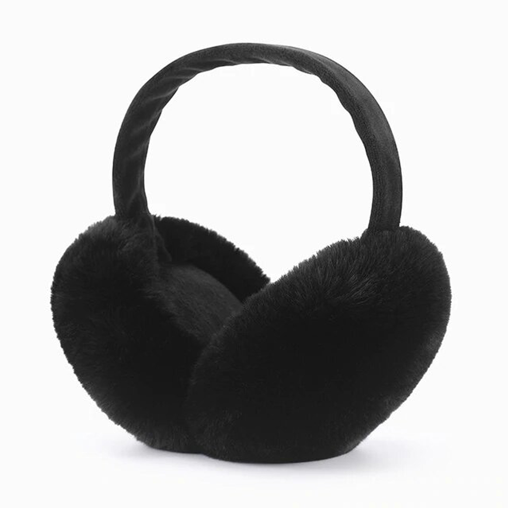 

Наушники меховые Sparkis Big Fur черные, Черный, Big Fur