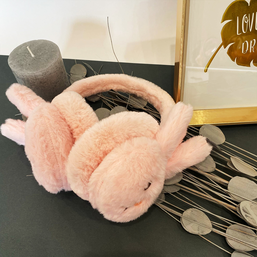 

Наушники меховые Sparkis Rabbit Face розовые, Розовый, Rabbit Face