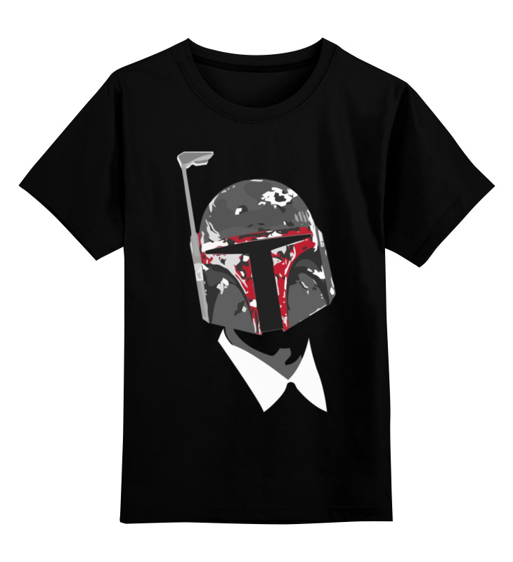 

Детская футболка Printio Boba fett цв.черный р.128, 0000002922922