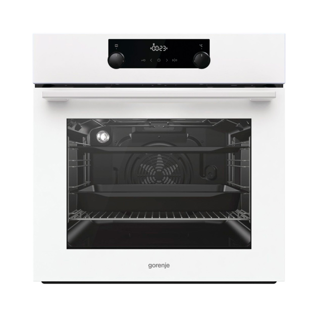 фото Встраиваемый электрический духовой шкаф gorenje bo 735 e 11 w silver/black
