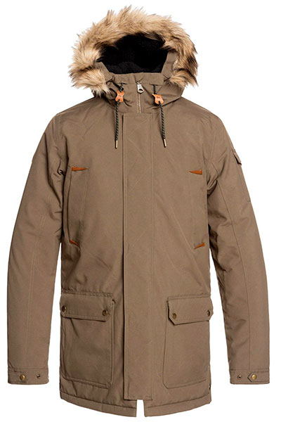 

Парка мужская Quicksilver Ferris EQYJK03489 бежевая S INT, Ferris EQYJK03489