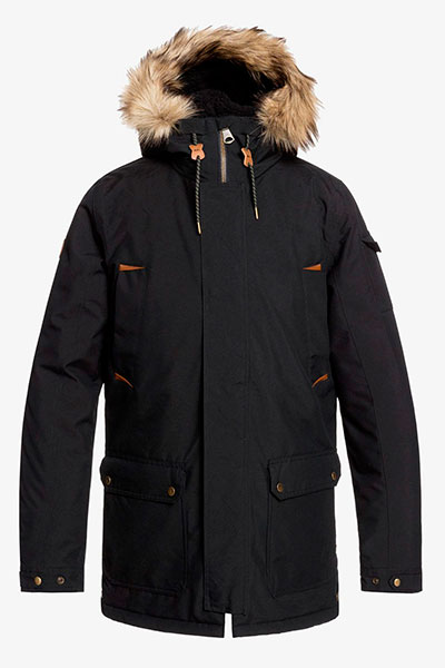

Парка мужская Quicksilver Ferris EQYJK03489 черная S INT, Ferris EQYJK03489