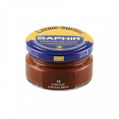 Крем для обуви Saphir Creme Surfine коньяк 50 мл