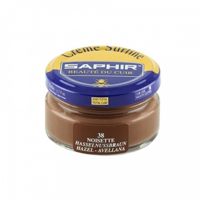 

Крем для обуви Saphir Creme Surfine лесной орех 50 мл, Коричневый, Creme Surfine