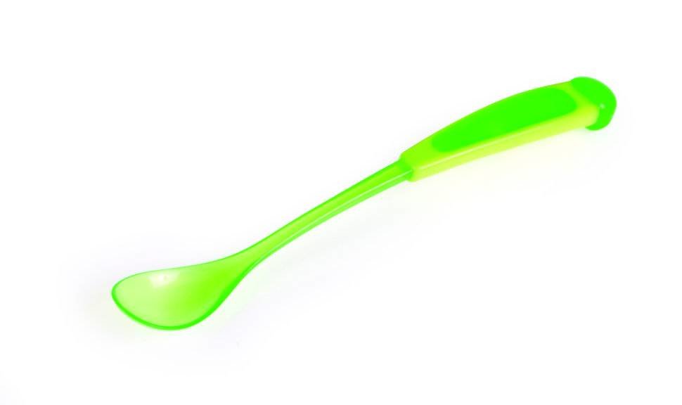 фото Ложка с длинной ручкой canpol арт. 56/582, 4+ мес., цвет зеленый canpol babies