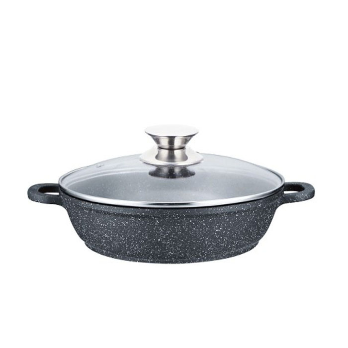 фото Кастрюля meisterklasse mk-1047 blue marble 28 см. 3,5 л
