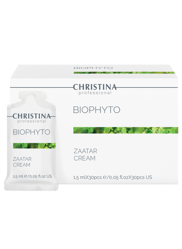 

Крем Заатар в индивидуальном саше / Bio Phyto Zaatar Cream sachets kit 1,5 мл х 30 шт, Zaatar