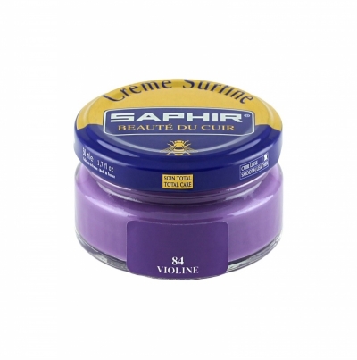 

Крем для обуви Saphir Creme Surfine лиловый 50 мл, Фиолетовый, Creme Surfine