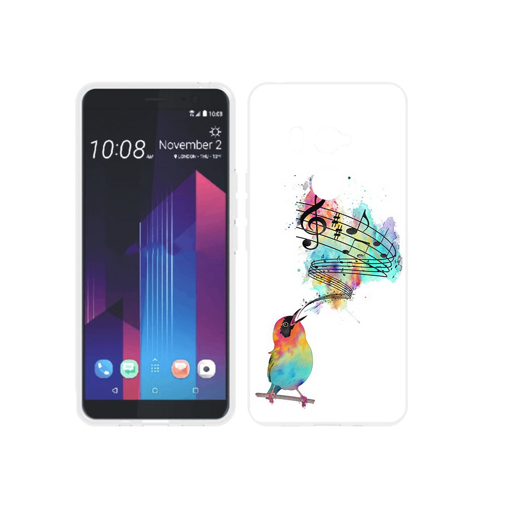 

Чехол MyPads Tocco для HTC U11 EYEs певчая птичка, Прозрачный, Tocco