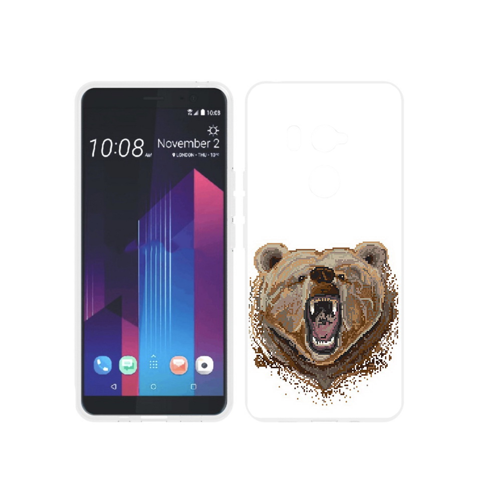 

Чехол MyPads Tocco для HTC U11 EYEs пиксельный медведь, Прозрачный, Tocco