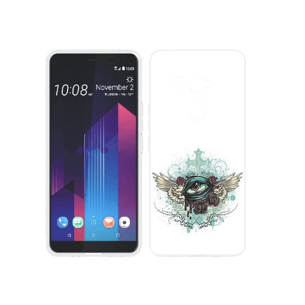 

Чехол MyPads Tocco для HTC U11 EYEs плачущий глаз с крыльями, Прозрачный, Tocco