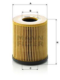

Фильтрующий элемент масляного фильтра MANN-FILTER HU816/2X, фильтрующий элемент масляного фильтра HU816/2X