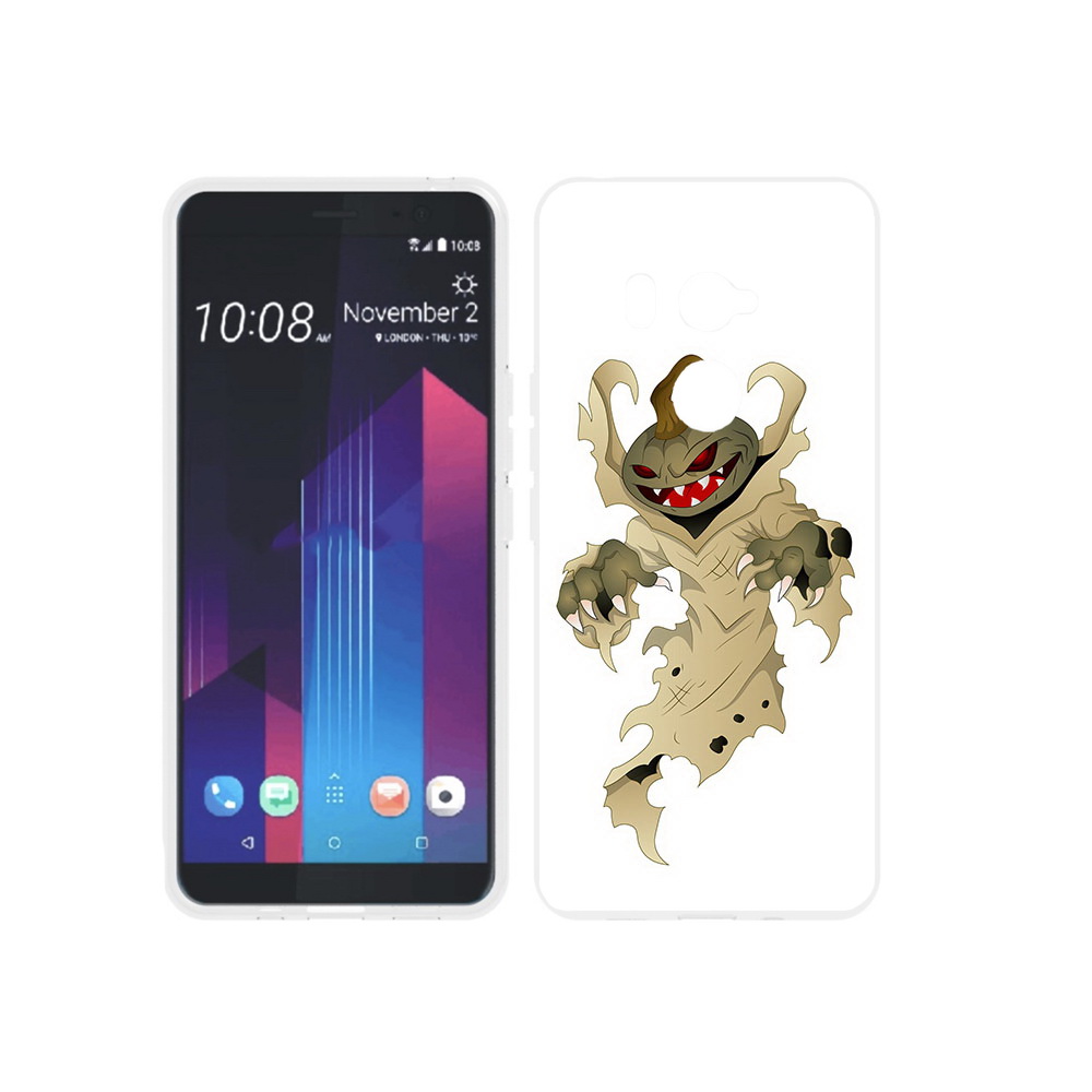 

Чехол MyPads Tocco для HTC U11 EYEs призрак хэллоуина, Прозрачный, Tocco