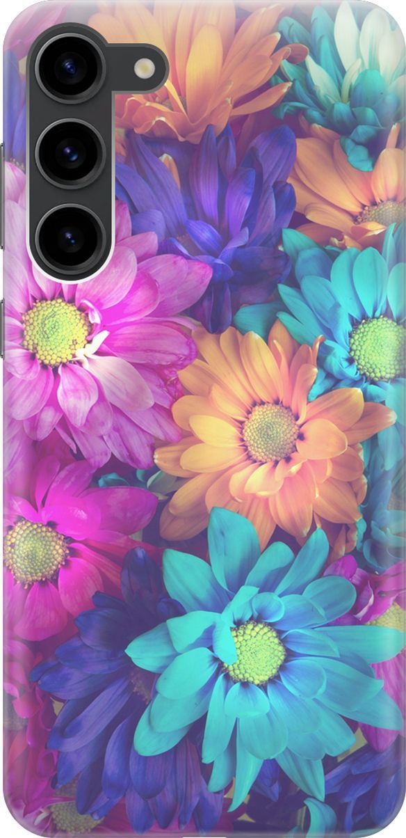 Силиконовый чехол на Samsung Galaxy S23+ с принтом 