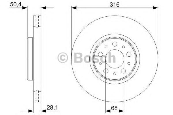 

ТОРМОЗНОЙ ДИСК ПЕРЕДНИЙ Bosch 0986479322, ТОРМОЗНОЙ ДИСК ПЕРЕДНИЙ Bosch 0986479322 Bosch 0986479322