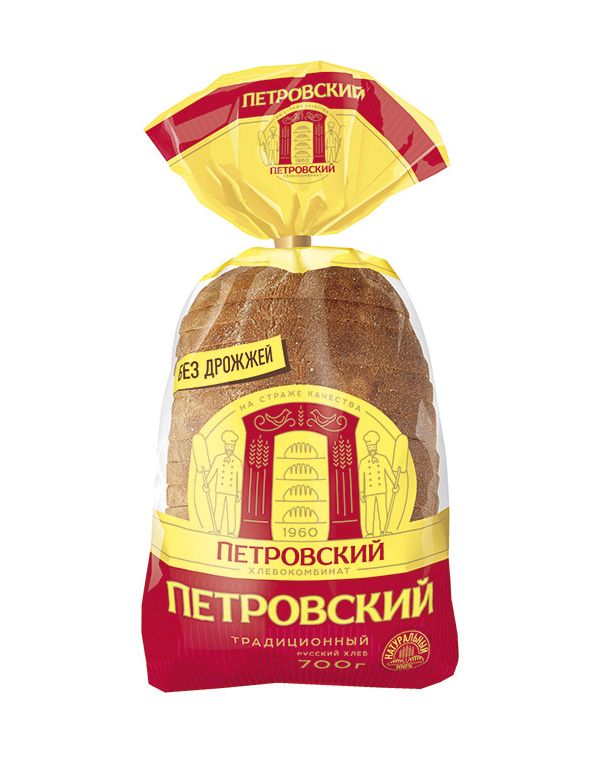 

Хлеб Хлебокомбинат Петровский Велугский ржано-пшеничный нарезка 300 г
