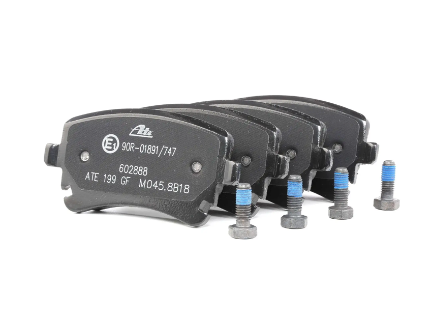 

Колодки дисковые задн, AUDI: A4 S4 quattro 00-04, A4 S4 quattro 04-08, ATE 13.0460-2888.2
