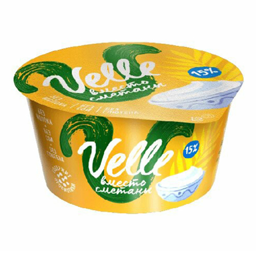 

Растительный аналог сметаны Velle кокосовый 15% 140 г