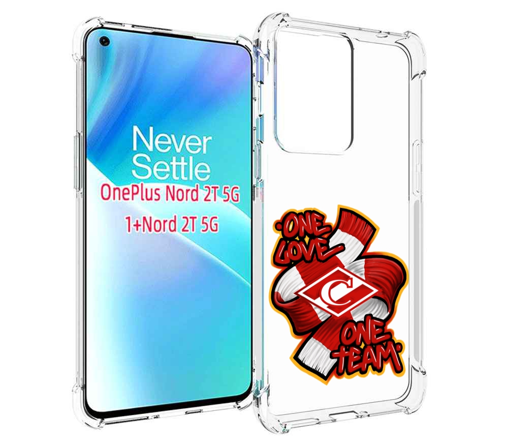 

Чехол MyPads ФК спарак 1 любовь для OnePlus Nord 2T, Прозрачный, Tocco
