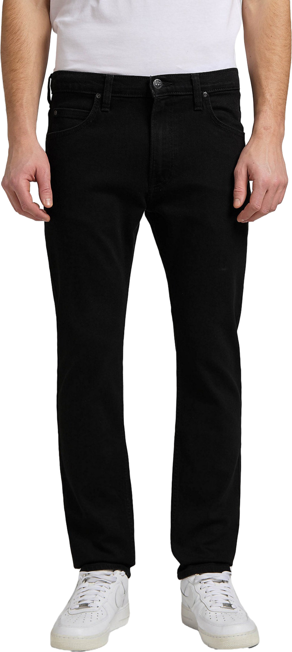 

Джинсы мужские Lee Men Rider Jeans черные 38/32, Черный, Men Rider Jeans