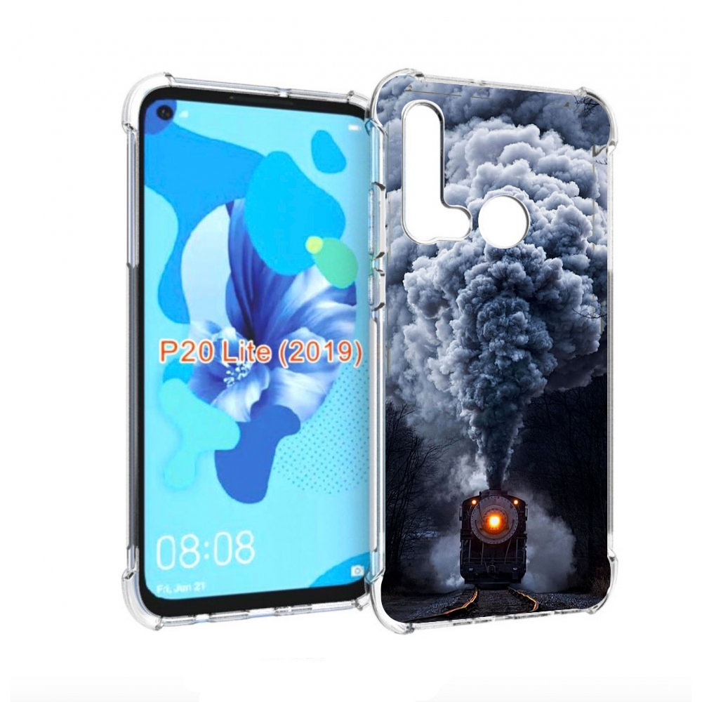 

Чехол бампер MyPads Паровоз для Huawei P20 Lite (2019), Прозрачный, Tocco