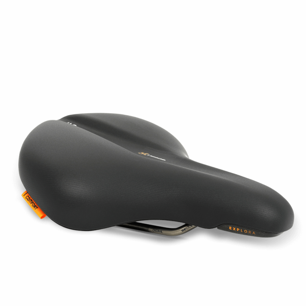 

Седло для велосипеда SELLE ROYAL Explora Relaxed 252х218 мм, Черный, Explora Relaxed