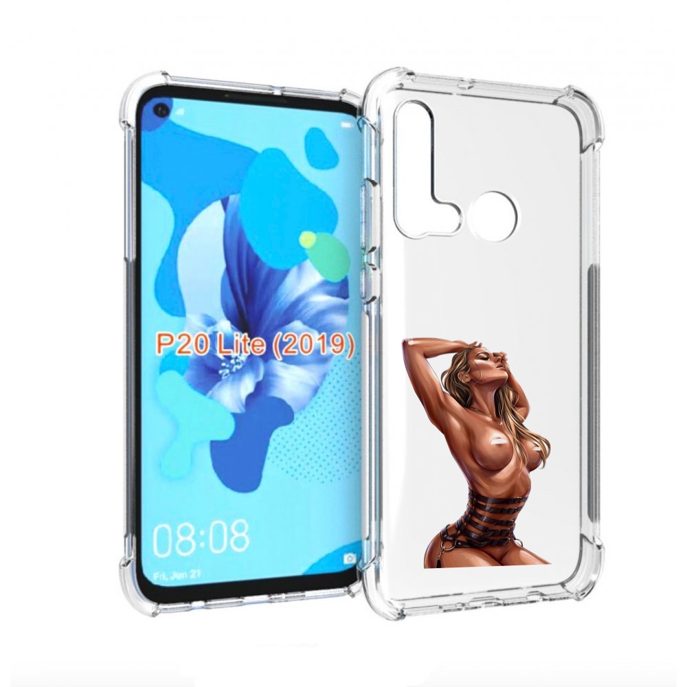 

Чехол бампер MyPads Портупея денский для Huawei P20 Lite (2019), Прозрачный, Tocco