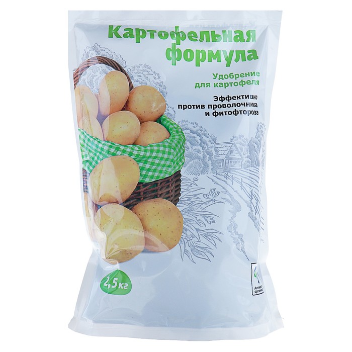 

Удобрение для картофеля "Зеленое сечение" "Картофельная формула", 2,5 кг