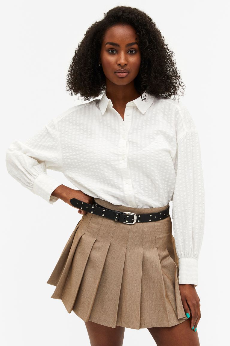 

Рубашка женская Monki 1039537001 белая 2XL (доставка из-за рубежа), 1039537001