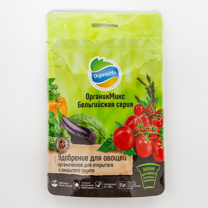 

Удобрение для овощей "Бельгийская серия", ОрганикМикс, 150 г