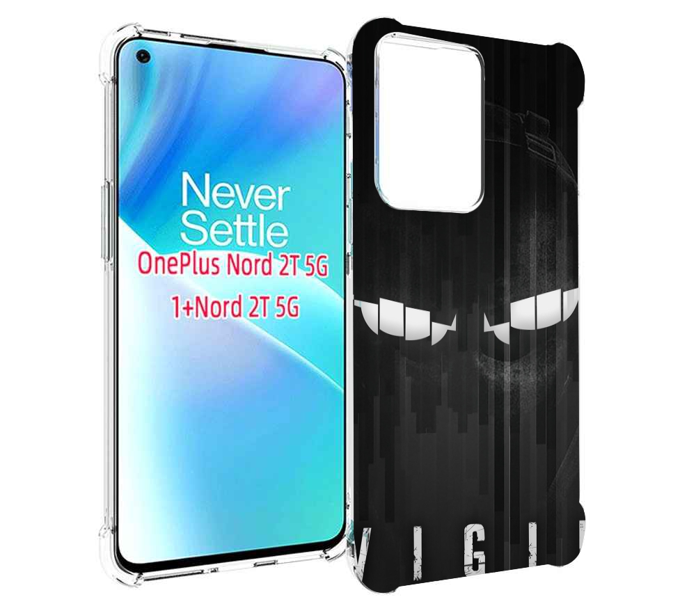 

Чехол MyPads глаза-в-ночи для OnePlus Nord 2T, Прозрачный, Tocco