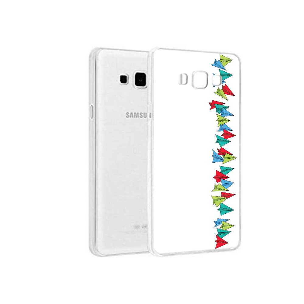 

Чехол MyPads Tocco для Samsung Galaxy A5 (2015) самолетики из листочков, Прозрачный, Tocco